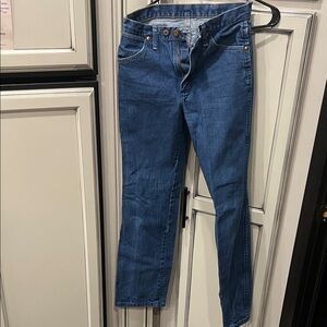 Wrangler Women's Straight Leg Blue Jeans